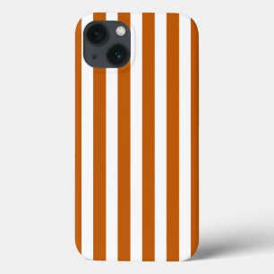 Case-Mate iPhone Case Bandes de bonbons orange et blanc brûlées Coque-Ma