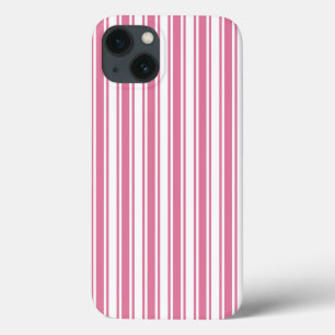 Case-Mate iPhone Case Bandes de bonbons rose et blanc Coque-coque iphone