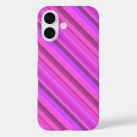Bandes diagonales roses