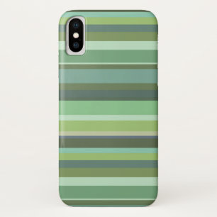 Coque Case-Mate Pour iPhone Bandes horizontales vert olive