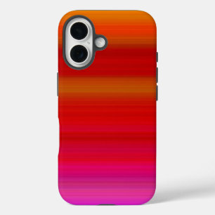 Coques iPhone 16 Bandes multicolores Abstraites
