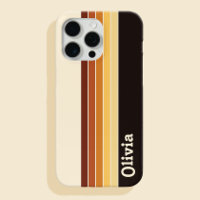 Bandes rétro de nom personnalisées