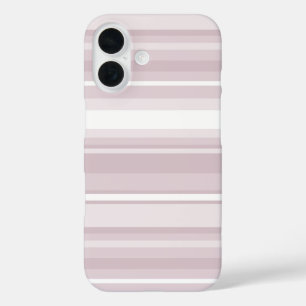Coques iPhone 16 Bandes roses à quartz rose