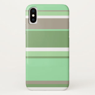 Case-Mate iPhone Case Bandes vert pâle