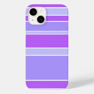 Coque Pour iPhone 14 Bandes violettes