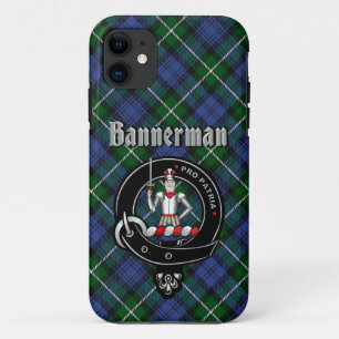 Case-Mate iPhone Case Bannerman Clan Badge & Tartan Phone Case