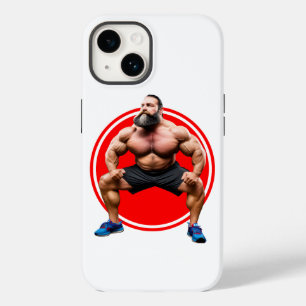 Coque Pour iPhone 14 Barbu Musclé