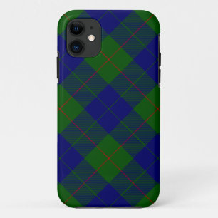 Coques Pour iPhone Barclay tartan bleu vert carreaux