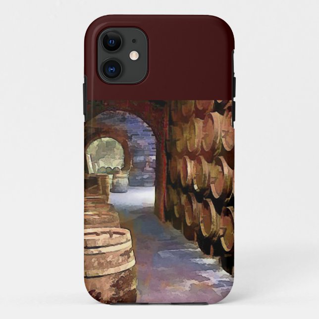 Coques Case-Mate iPhone Barils de vin dans la cave (Dos)