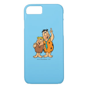 Coque iPhone 7 Barney Rubble et Fred Flintstone
