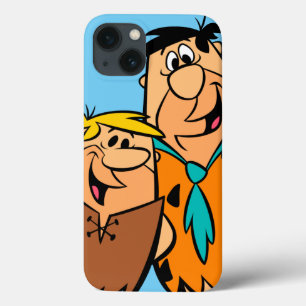 iPhone 13 Case Barney Rubble et Fred Flintstone