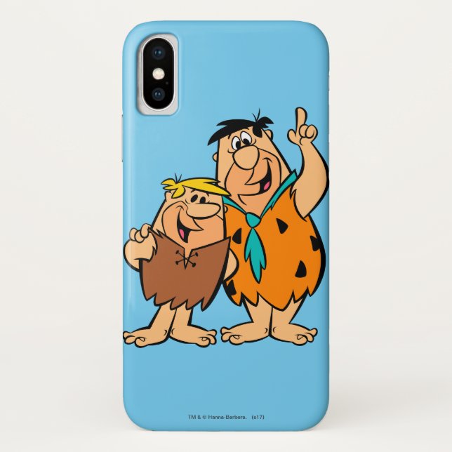 Coques Case-Mate iPhone Barney Rubble et Fred Flintstone (Dos)