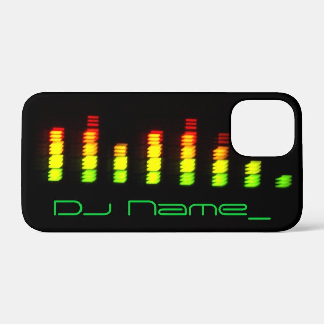 Coques Case-Mate iPhone Barre d'égaliseur personnel Dj (Verso (horizontal))