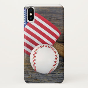 Coques Pour iPhone baseball avec drapeau américain