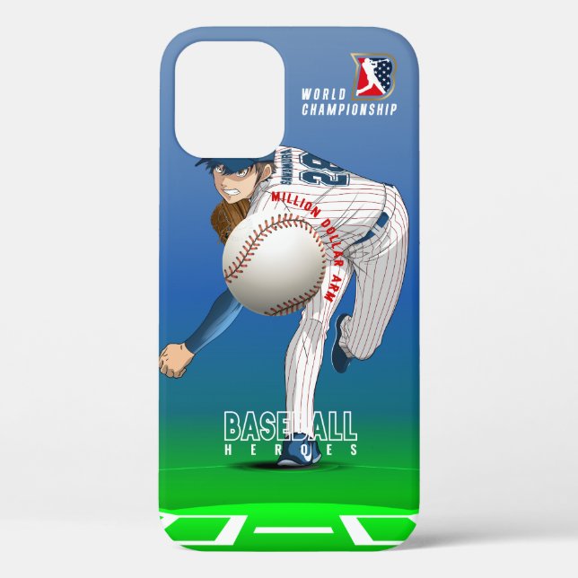 Coques Case-Mate iPhone Baseball Hero avec Million Dollar Arm | (Verso)