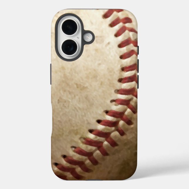 Coques Case-Mate iPhone Baseball vintage (Verso)