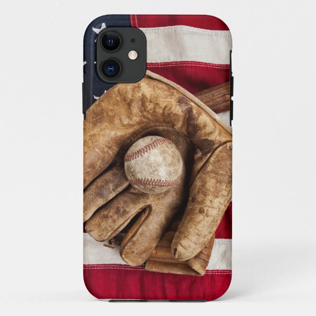 Coques Case-Mate iPhone Baseball vintage (Dos)