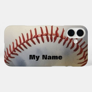 Coques iPhone 16 Plus Baseball Votre Nom
