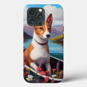 Case-Mate iPhone Case Basenji Chien sur une pagaie : une aventure Pittor