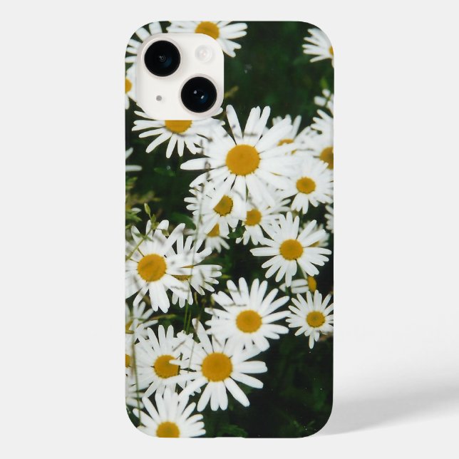 Coques Case-Mate iPhone Basière à oeil blanc, prairie à marguerite de la l (Verso)