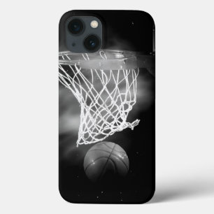 Etui iPhone Case-Mate Basket-ball noir et blanc