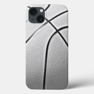 iPhone 13 Case Basket-ball noir et blanc