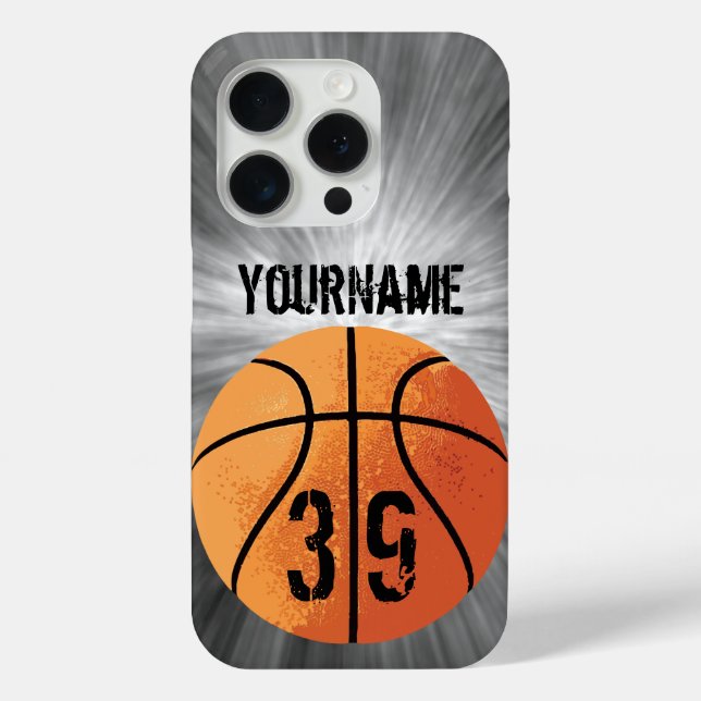 Coques Case-Mate iPhone Basket-ball (personnalisable) (Verso)