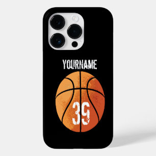 Coque Pour iPhone 14 Pro Basket-ball (personnalisable)