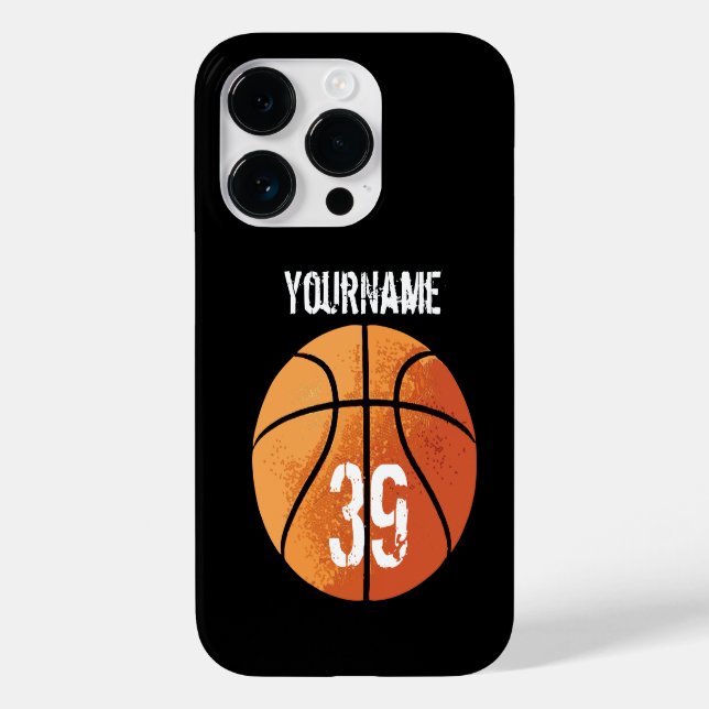 Coques Case-Mate iPhone Basket-ball (personnalisable) (Verso)