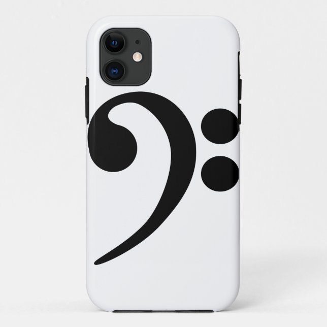 Coques Case-Mate iPhone Bass clef (Dos)