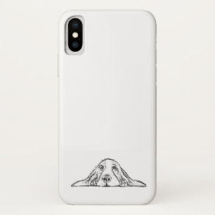 Case-Mate iPhone Case basset blanc