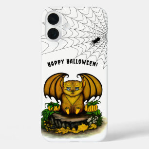 Coques iPhone 16 Plus Bat d'Halloween mignonne