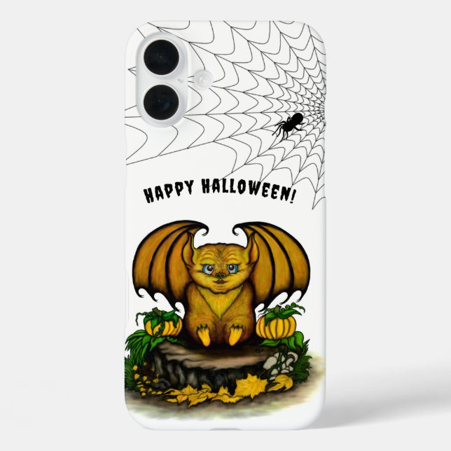 Coques Case-Mate iPhone Bat d'Halloween mignonne (Verso)