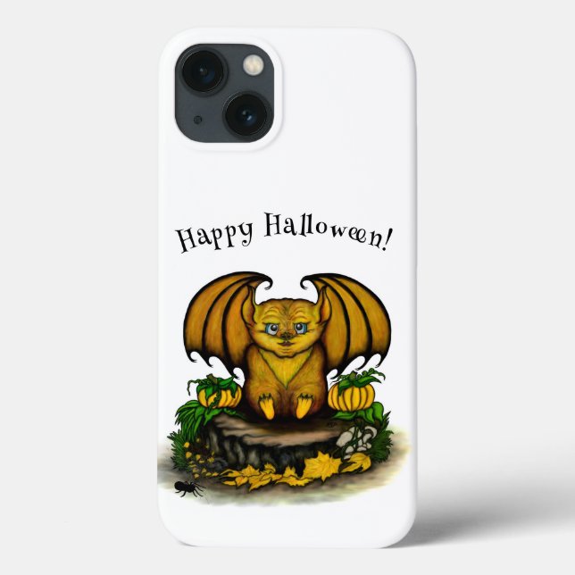 Coques Case-Mate iPhone Bat d'Halloween mignonne (Verso)