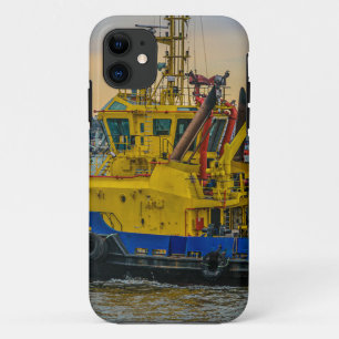 Case-Mate iPhone Case Bateau à moteur à la rivière, montevideo, uruguay