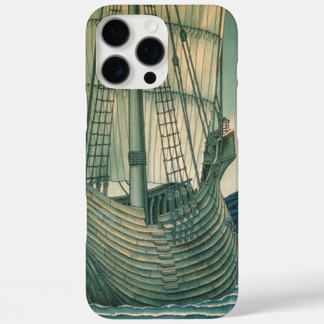 Coques Case-Mate iPhone Bateau à voile ancré dans le port (Verso)