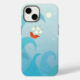 Coque Pour iPhone 14 Bateau à voile Art