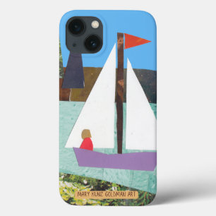 Case-Mate iPhone Case Bateau À Voile Nautique Illustré À La Main Boho