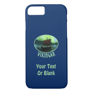 Coque iPhone 8/7 Bateau Viking Sous Lumière Du Nord