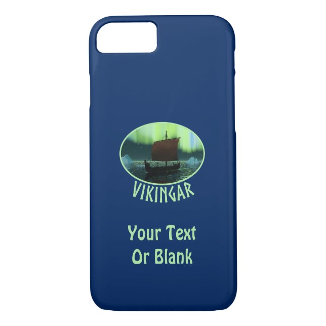 Coques Case-Mate iPhone Bateau Viking Sous Lumière Du Nord (Dos)