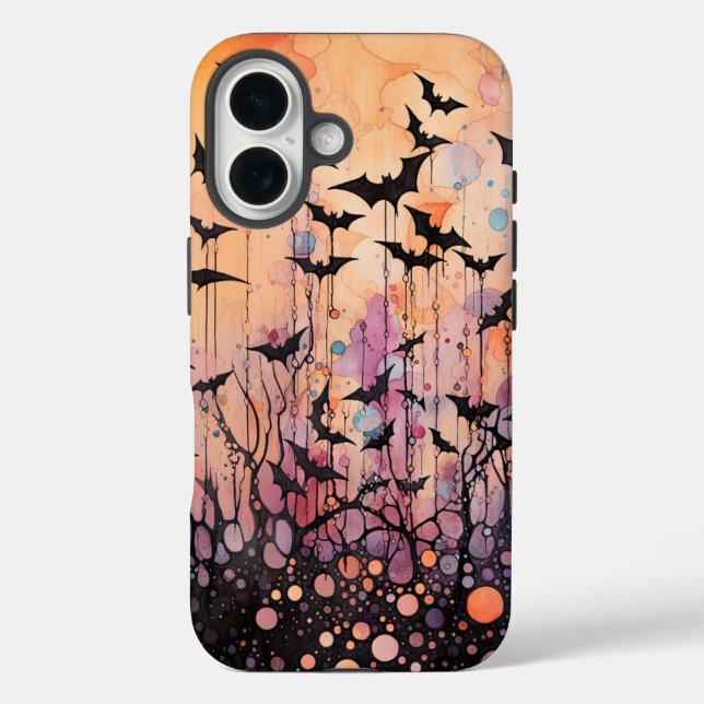 Coques Case-Mate iPhone Bateaux et Halloween Abstrait (Verso)