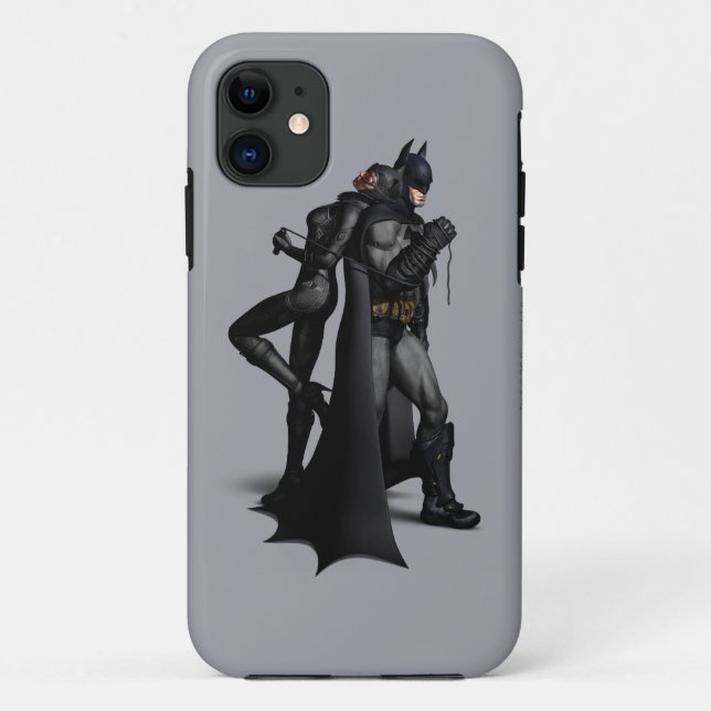 Coques Case-Mate iPhone Batman Arkham City | Batman et Catwoman (Dos)