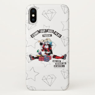 Coque Case-Mate Pour iPhone Batman   Harley Quinn "Sortez Et Jouez À Puddin"