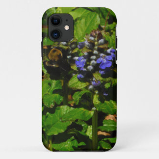 Etui iPhone Case-Mate Baume d'abeille pourpre et bourdon