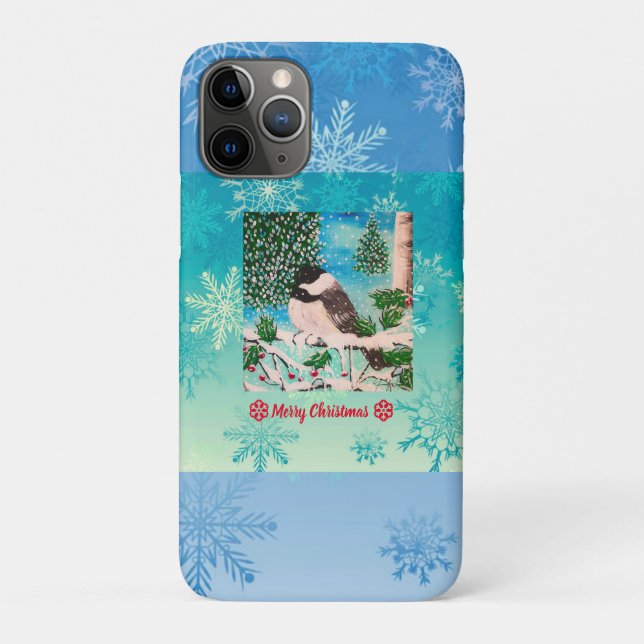 Coques Case-Mate iPhone Bavardage de Noël (Dos)
