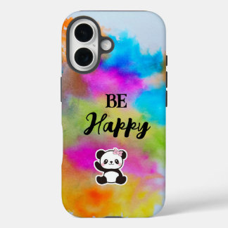 Coques iPhone 16 Be happy