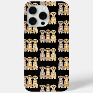 Coque iPhone 15 Pro Max Beach Barkers Bikini Trio avec attitude