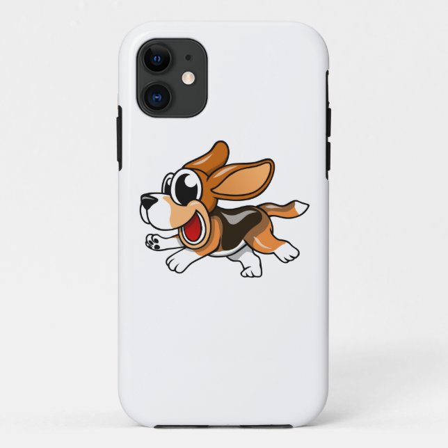 Coques Case-Mate iPhone Beagle de bande dessinée (Dos)
