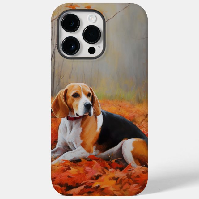 Coques Case-Mate iPhone Beagle en automne Leaves automne Inspire (Verso)