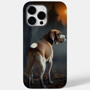 Coque Pour Pour iPhone 14 Pro Max Beagle Halloween effrayant
